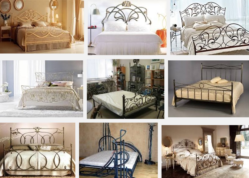 Кованые кровати